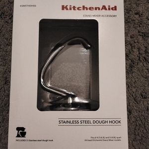 Kitchenaid stainless steel dough hook attachment